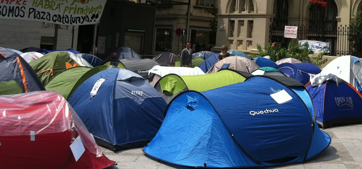 El Turismo se puede ver afectado por la actitud de los indignados en Barcelona